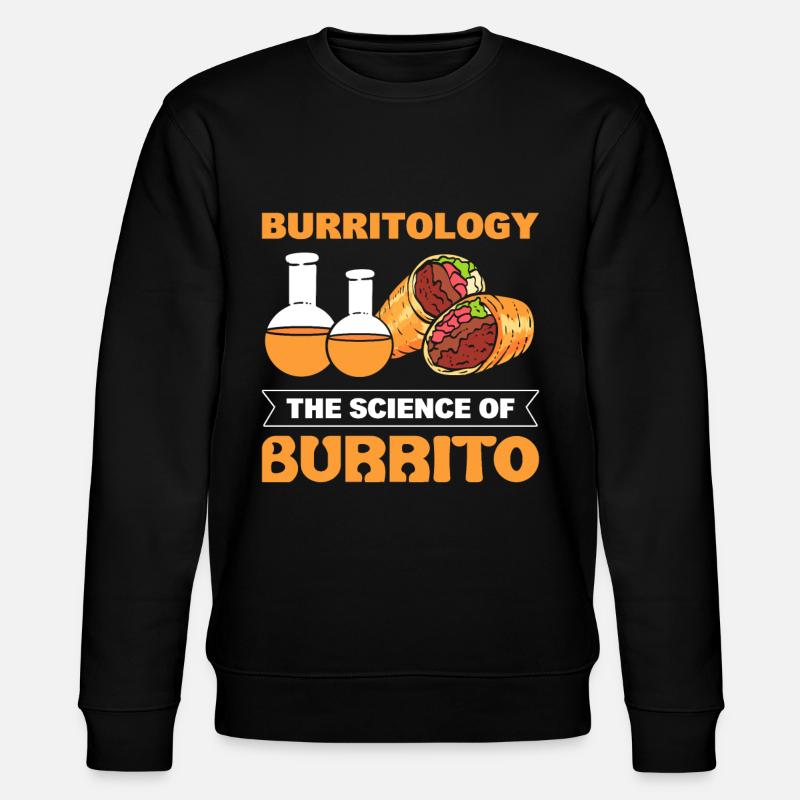 Burritologie La science du burrito - Sweat bio CHANGER Stanley/Stella Unisexe - noir