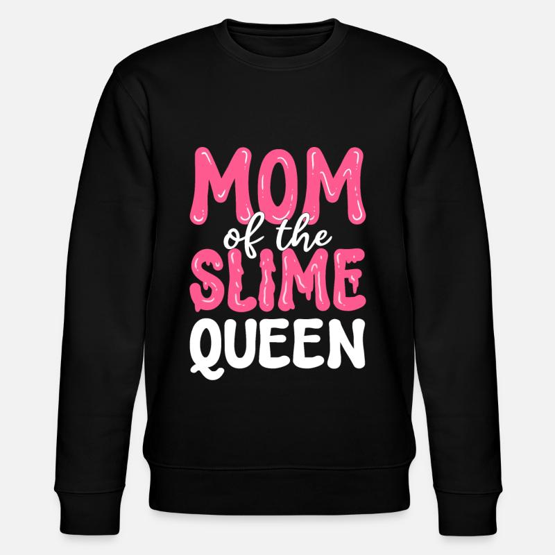 Mutter der Schleimkönigin Schleim Diy - Stanley/Stella Unisex Bio-Sweatshirt CHANGER  - Schwarz