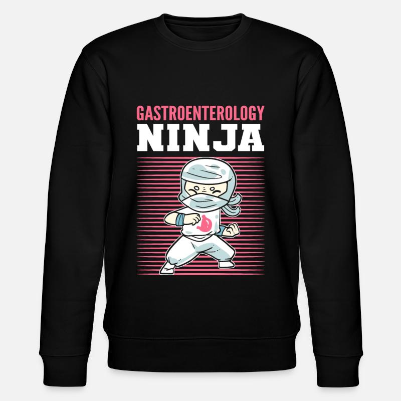 Gastroentérologie Ninja Gastro-entérologue - Sweat bio CHANGER Stanley/Stella Unisexe - noir