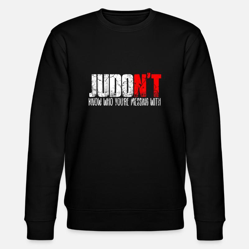 Judo - Stanley/Stella Unisex Bio-Sweatshirt CHANGER  - Schwarz
