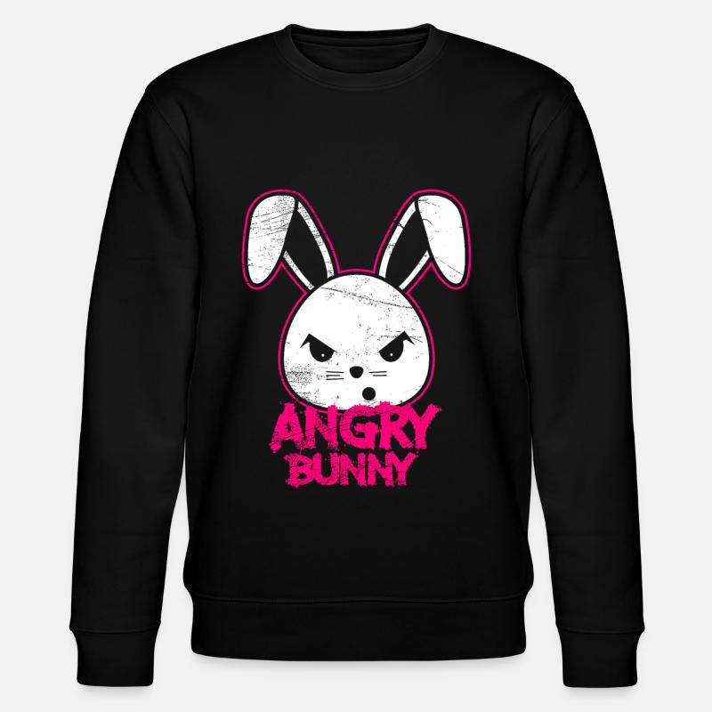Lapin Bad Rabbit Horror Halloween Pâques - Sweat bio CHANGER Stanley/Stella Unisexe - noir