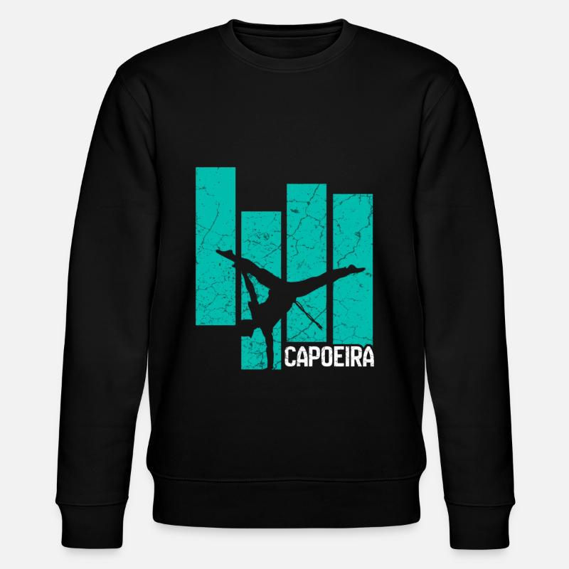 Capoeira - Stanley/Stella Unisex Bio-Sweatshirt CHANGER  - Schwarz