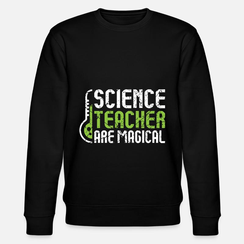 Wissenschaft Lehrer Science - Stanley/Stella Unisex Bio-Sweatshirt CHANGER  - Schwarz