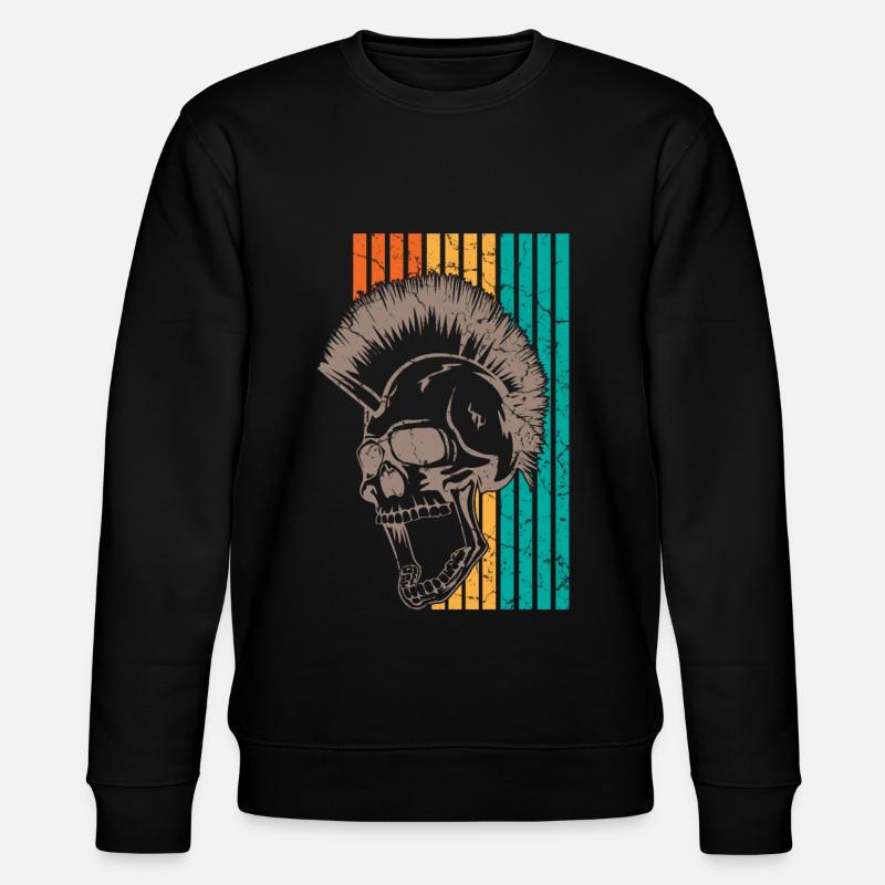 Punk Punks - Stanley/Stella Unisex Bio-Sweatshirt CHANGER  - Schwarz