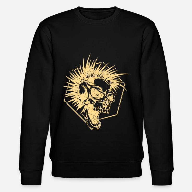 Punk Punks - Stanley/Stella Unisex Bio-Sweatshirt CHANGER  - Schwarz