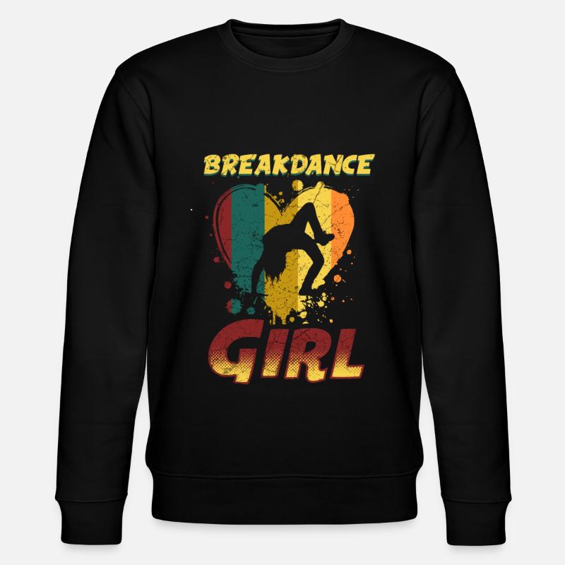 Tanz Tanzen Breakdance Mädchen - Stanley/Stella Unisex Bio-Sweatshirt CHANGER  - Schwarz