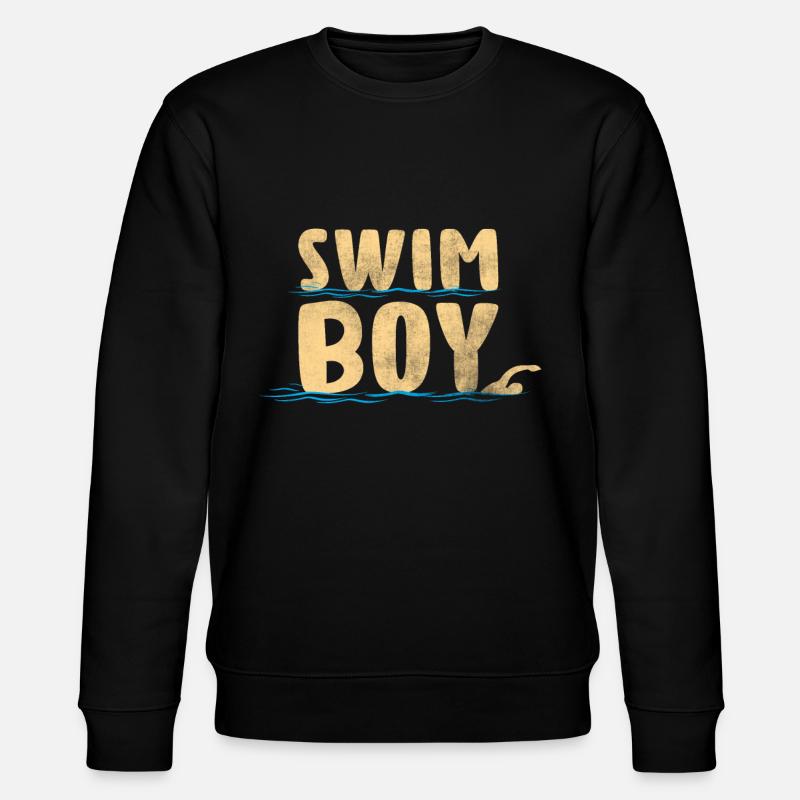 Natation Natation garçons - Sweat bio CHANGER Stanley/Stella Unisexe - noir