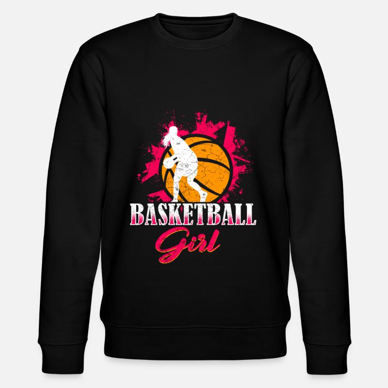 Basket-ball filles - Sweat bio CHANGER Stanley/Stella Unisexe - noir