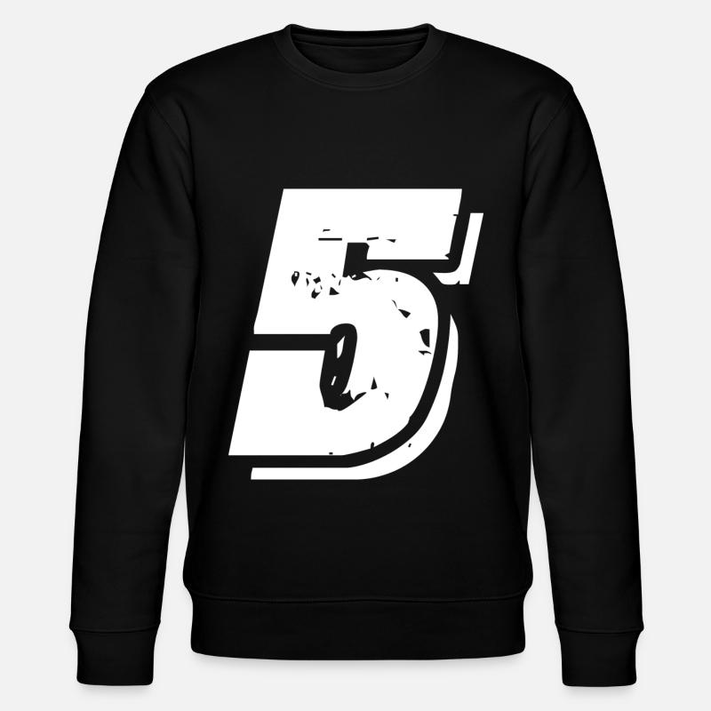 5 Symbole numérique - Sweat bio CHANGER Stanley/Stella Unisexe - noir