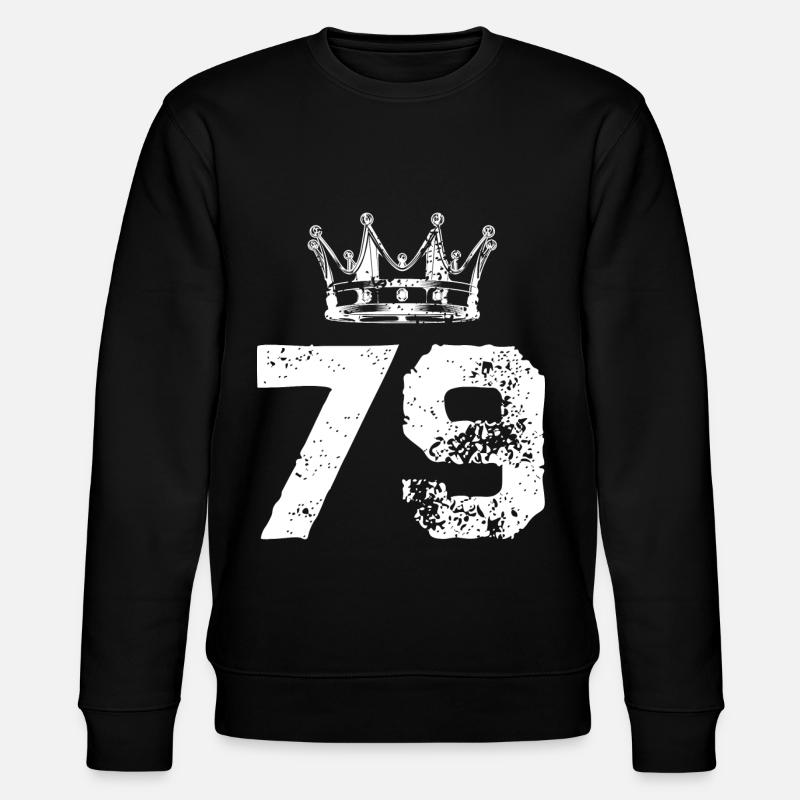 79 Couronne numérique - Sweat bio CHANGER Stanley/Stella Unisexe - noir