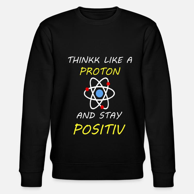 Proton - Stanley/Stella Unisex Bio-Sweatshirt CHANGER  - Schwarz