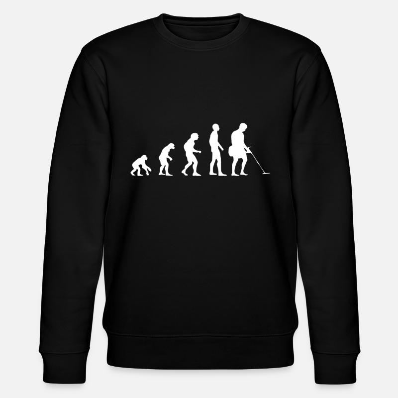 Sondolas evolution - Stanley/Stella CHANGER Unisex Organic Sweatshirt - black