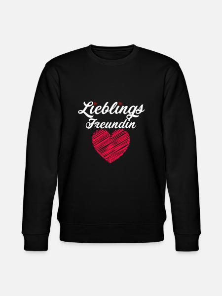 Lieblings Freundin - Stanley/Stella Unisex Bio-Sweatshirt CHANGER - Schwarz