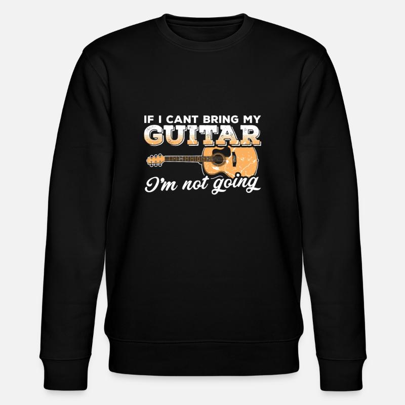 Gitarre - Stanley/Stella Unisex Bio-Sweatshirt CHANGER - Schwarz