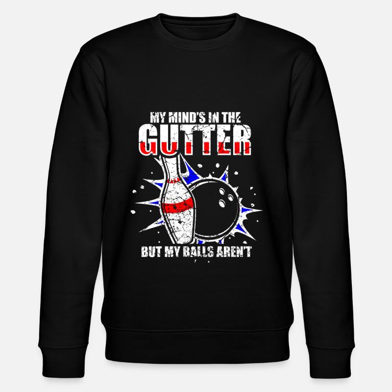 bowling - Stanley/Stella CHANGER Unisex Organic Sweatshirt - black