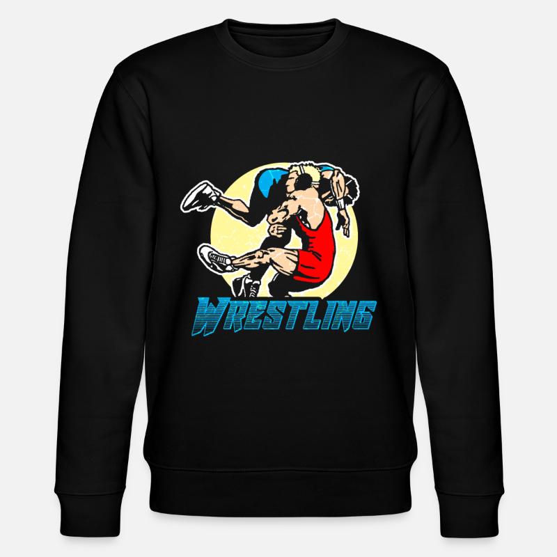 Wrestling - Stanley/Stella Unisex Bio-Sweatshirt CHANGER - Schwarz