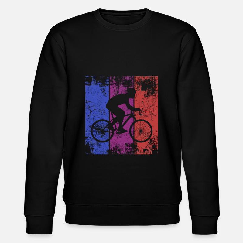 Biker bicyclette bicyclette bicyclette - Sweat bio CHANGER Stanley/Stella Unisexe - noir