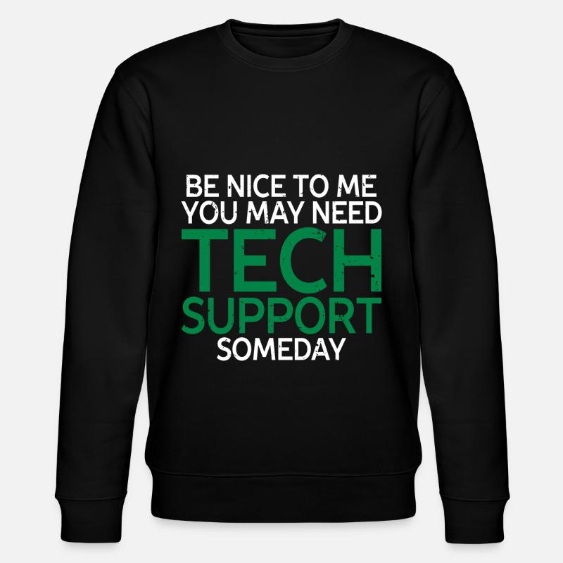 programmierer, evolution, computer, nerd - Stanley/Stella Unisex Bio-Sweatshirt CHANGER - Schwarz