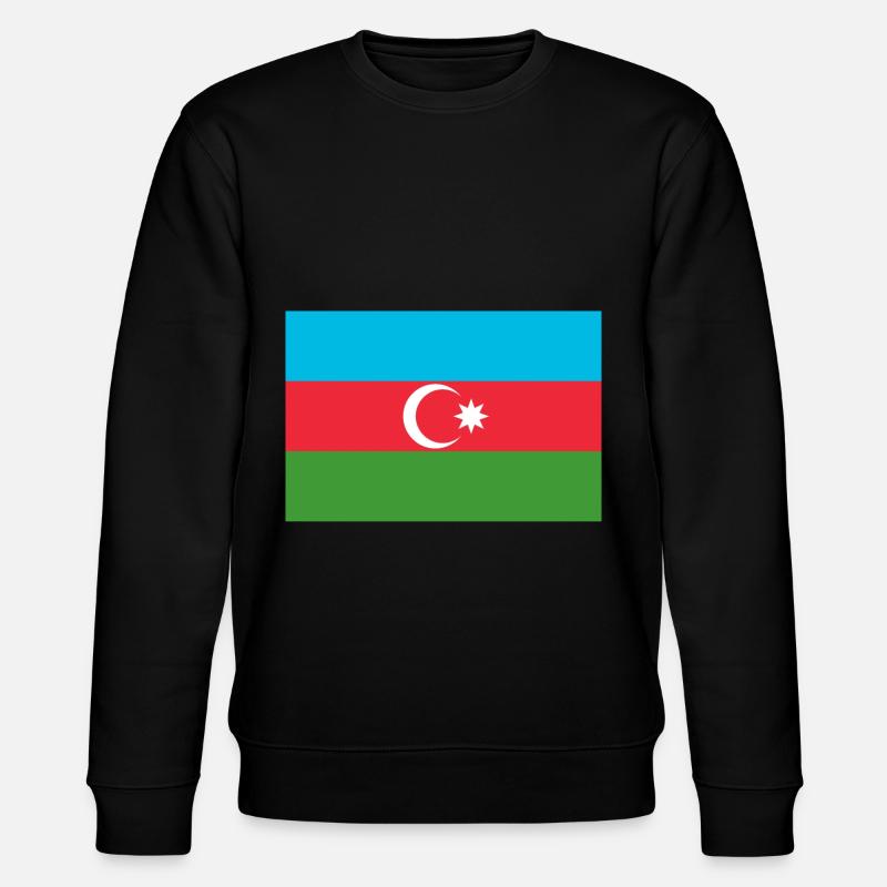Armoiries du drapeau de l’Azerbaïdjan - Sweat bio CHANGER Stanley/Stella Unisexe - noir