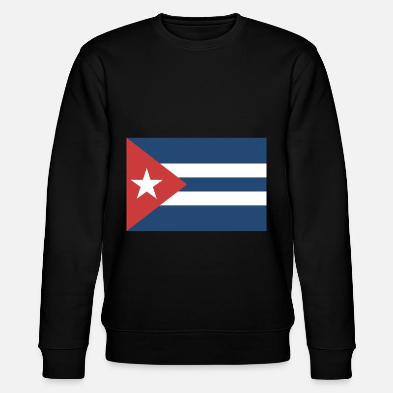 Armoiries du drapeau cubain - Sweat bio CHANGER Stanley/Stella Unisexe - noir