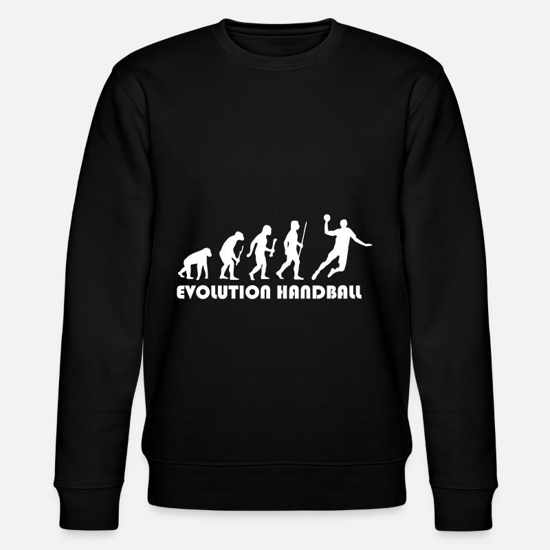 Evolution Handball - Sweat bio CHANGER Stanley/Stella Unisexe - noir
