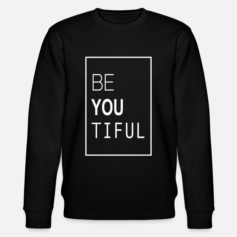 Cooles Tshirt - Stanley/Stella Unisex Bio-Sweatshirt CHANGER  - Schwarz