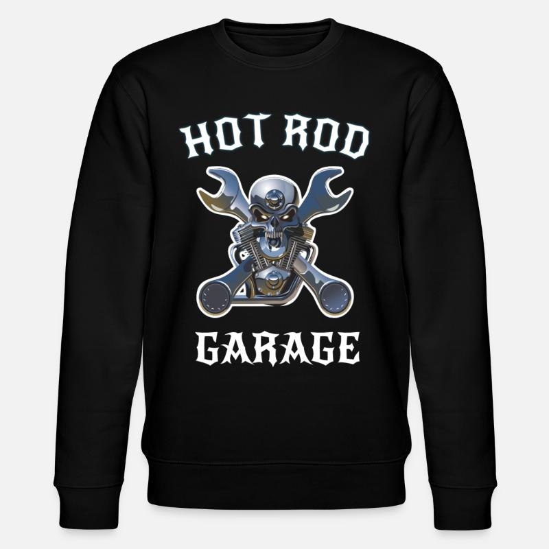 Hot Rod - Stanley/Stella Unisex Bio-Sweatshirt CHANGER  - Schwarz