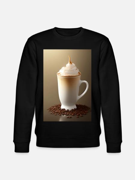 Coffee, coffee beans - Stanley/Stella CHANGER Unisex Organic Sweatshirt - black