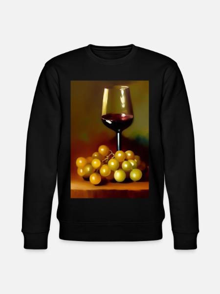 Wine drinkers - Stanley/Stella CHANGER Unisex Organic Sweatshirt - black