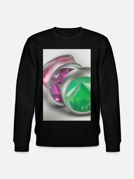 Gemstones - Stanley/Stella CHANGER Unisex Organic Sweatshirt - black