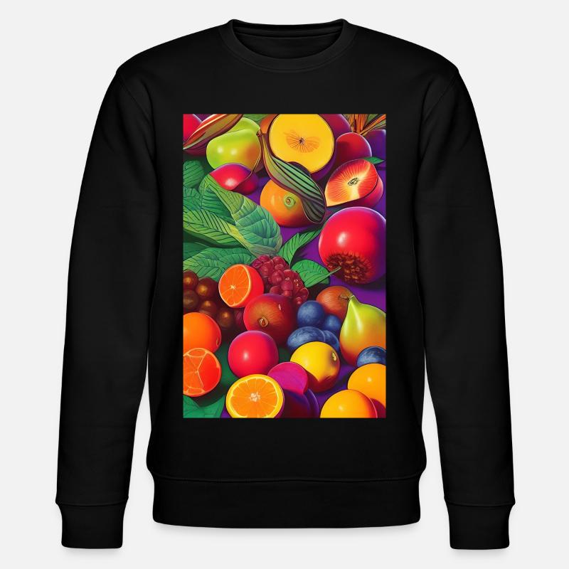 Fruit - Stanley/Stella CHANGER Unisex Organic Sweatshirt - black
