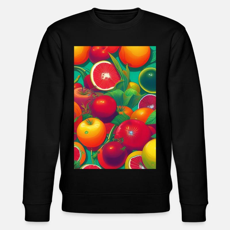Fruit - Stanley/Stella CHANGER Unisex Organic Sweatshirt - black