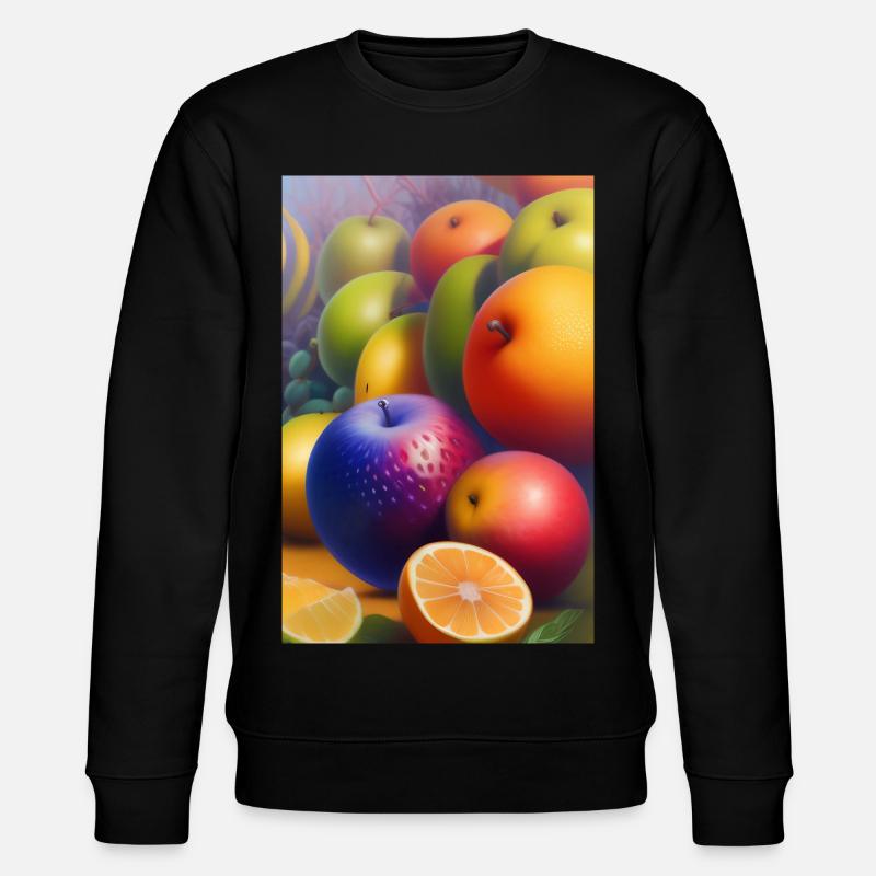 Fruit - Stanley/Stella CHANGER Unisex Organic Sweatshirt - black