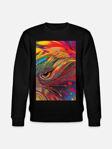 Art abstrait - Sweat bio CHANGER Stanley/Stella Unisexe - noir