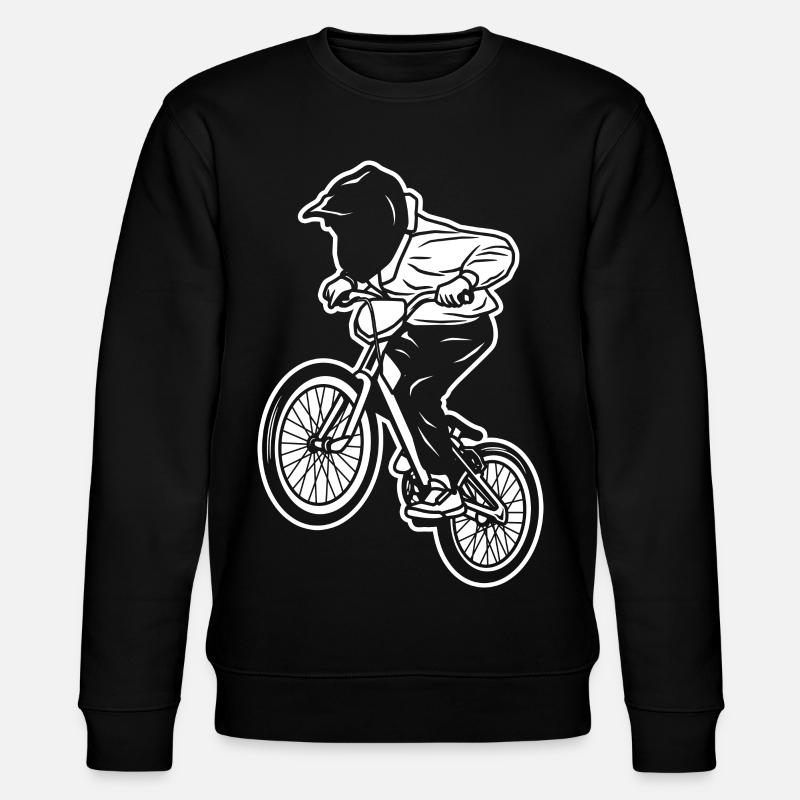 BMX Kind - Stanley/Stella Unisex Bio-Sweatshirt CHANGER  - Schwarz
