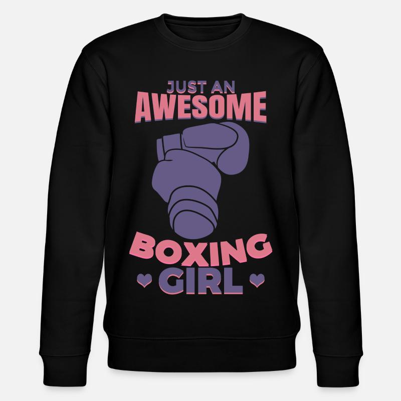 Boxerin - Stanley/Stella Unisex Bio-Sweatshirt CHANGER  - Schwarz