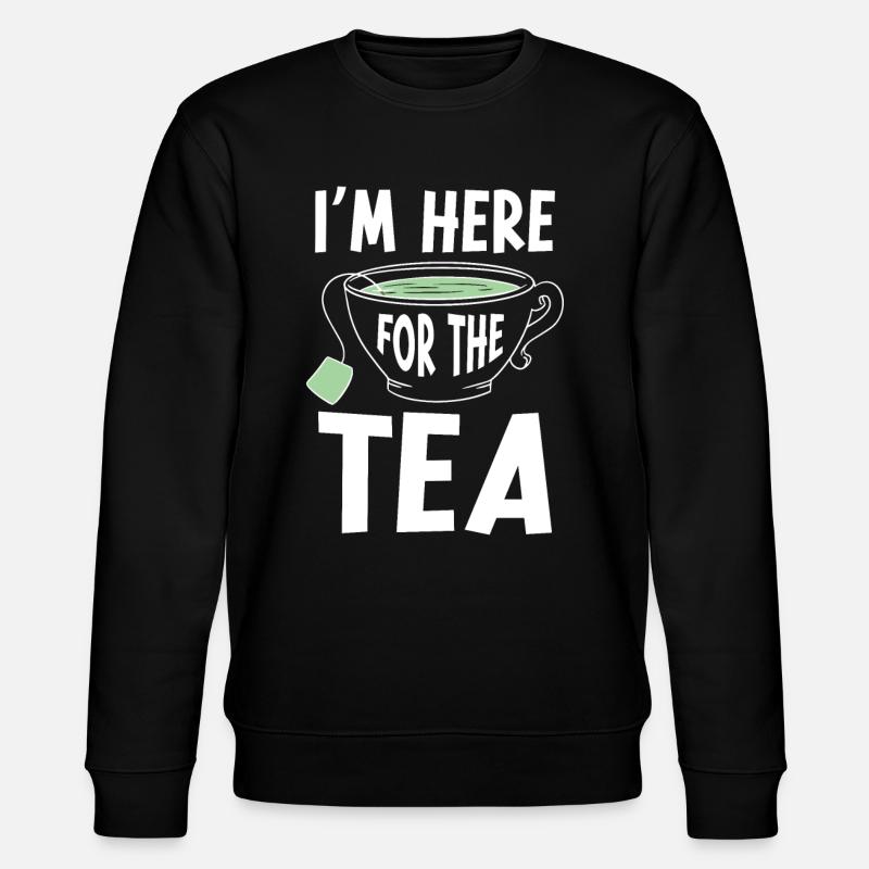 Teetrinker Tee - Stanley/Stella Unisex Bio-Sweatshirt CHANGER  - Schwarz