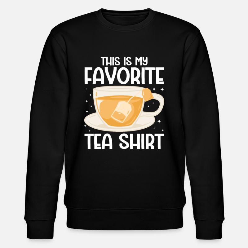 Tea Drinker Tea - Stanley/Stella CHANGER Unisex Organic Sweatshirt - black