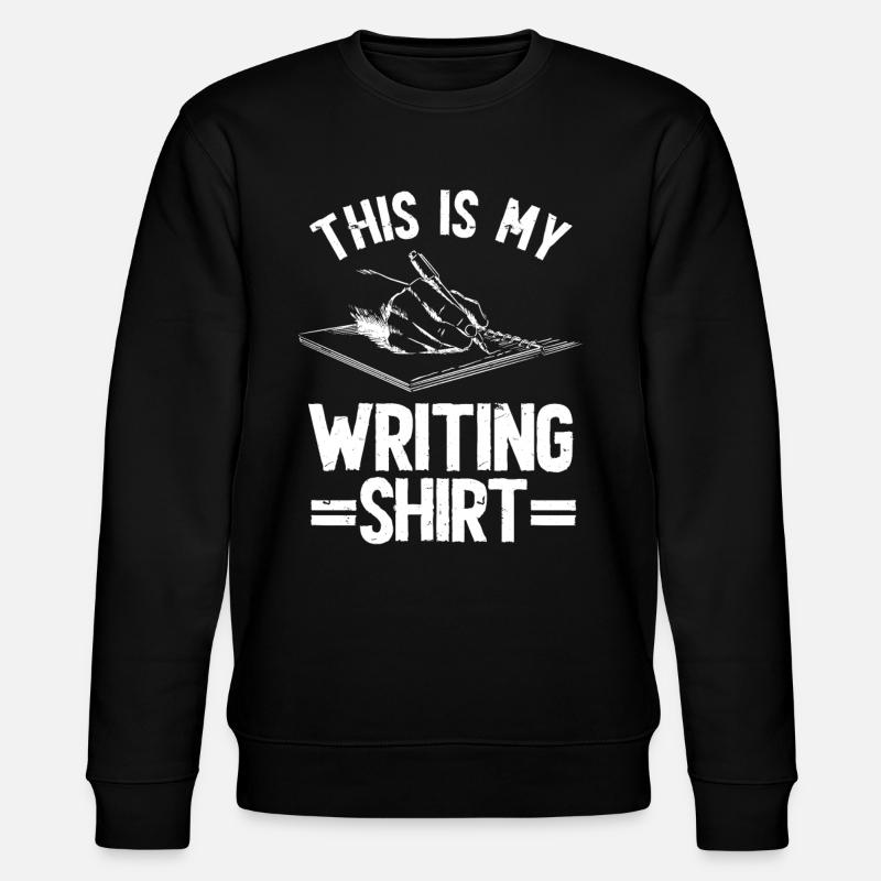 Auteur Écrivain - Sweat bio CHANGER Stanley/Stella Unisexe - noir