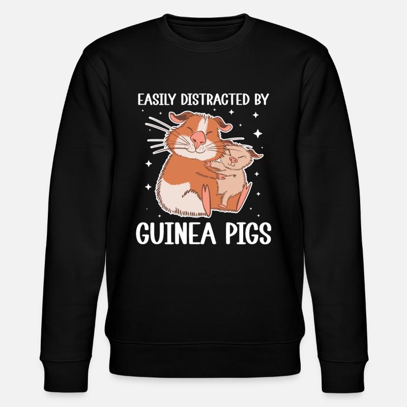 Cochon d’Inde - Sweat bio CHANGER Stanley/Stella Unisexe - noir