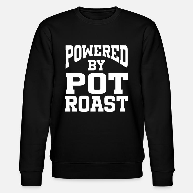 Propulsé par le rôti braisé - Sweat bio CHANGER Stanley/Stella Unisexe - noir