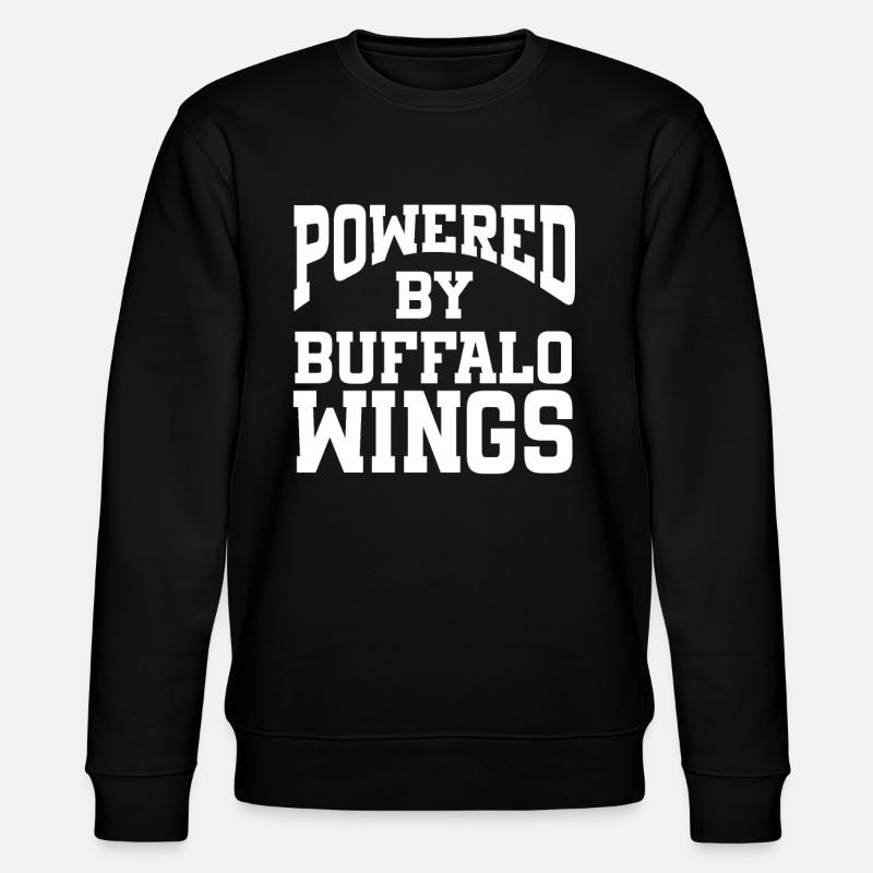 Propulsé par Buffalo Wings - Sweat bio CHANGER Stanley/Stella Unisexe - noir