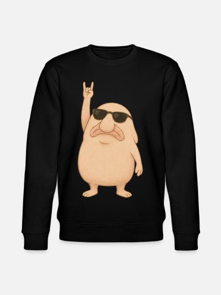 Blobfish Rocks - Stanley/Stella CHANGER Unisex Organic Sweatshirt - black