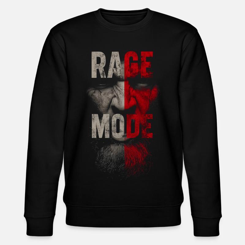 Rage Mode - Stanley/Stella Unisex Bio-Sweatshirt CHANGER  - Schwarz