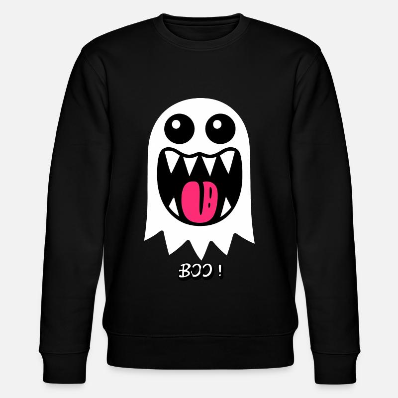 Fantôme Boo - Sweat bio CHANGER Stanley/Stella Unisexe - noir