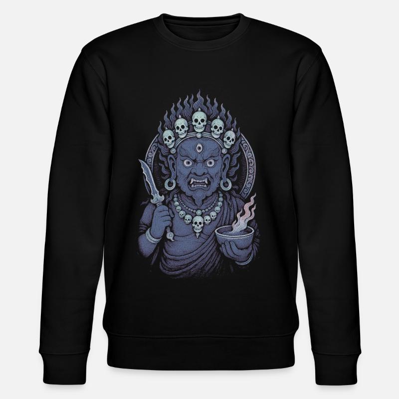 Sri Mahakala - Stanley/Stella Unisex Bio-Sweatshirt CHANGER  - Schwarz