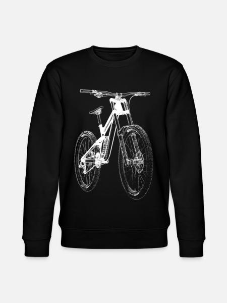 Bike Xray - Stanley/Stella CHANGER Unisex Organic Sweatshirt - black