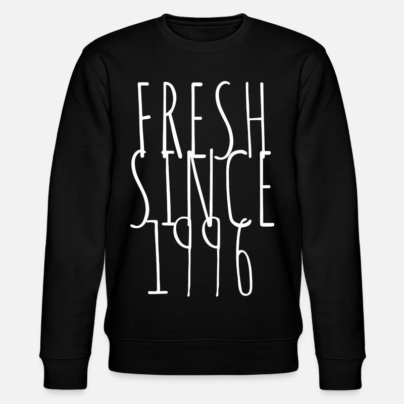 Fresh since 1996 - Stanley/Stella Unisex Bio-Sweatshirt CHANGER  - Schwarz