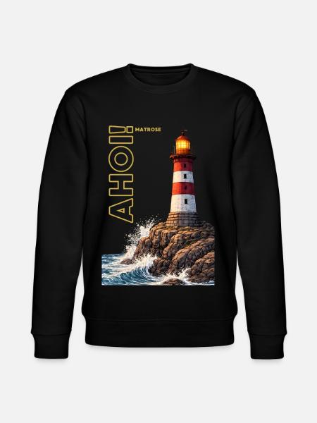 AHOI! Sailor - Stanley/Stella CHANGER Unisex Organic Sweatshirt - black
