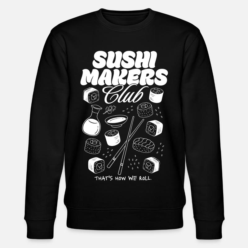 Club des Fabricants de Sushi - Sweat bio CHANGER Stanley/Stella Unisexe - noir